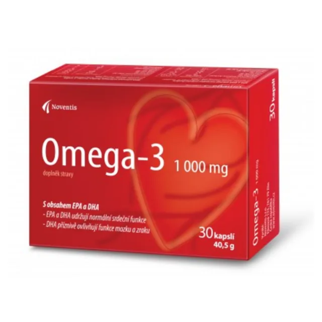 NOVENTIS Omega-3 1000 mg 30 kapslí
