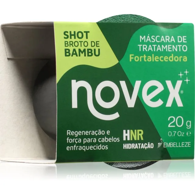 Novex Bamboo Mask Shot maska na vlasy 20 g