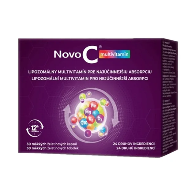 NOVO C multivitamin měkké 30 tobolek