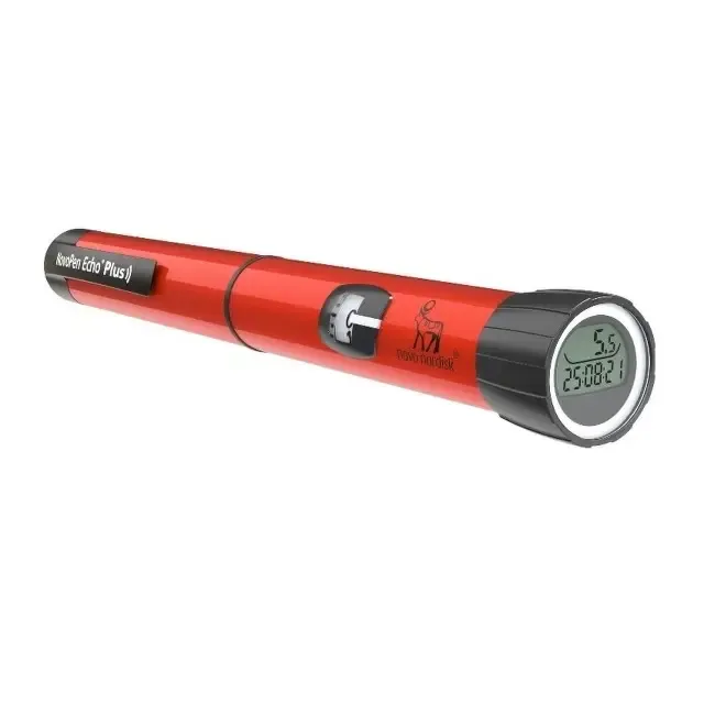 Novopen Echo Plus red-copack, pro použití se zásob. inzulin. vložkam