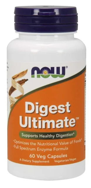NOW Digest Ultimate, 60 rostlinných kapslí