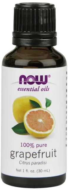 NOW Essential Oil, Grapefruit oil (éterický grapefruitový olej), 30 ml