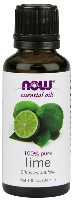 NOW Essential Oil, Lime oil (éterický olej Limetka), 30 ml