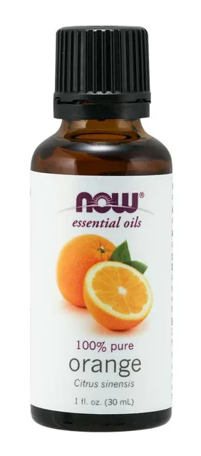 NOW Essential Oil, Orange oil Pure (éterický olej pomeranč), 30 ml