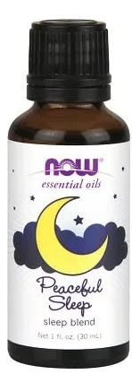 NOW Essential Oil, Peaceful sleep oil (éterický olej pro spokojený spánek), 30 ml