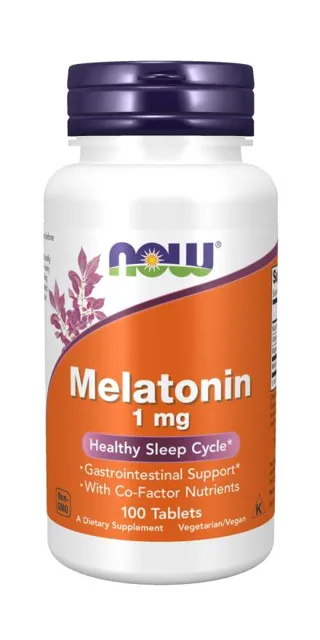 NOW Foods Melatonin 1 mg