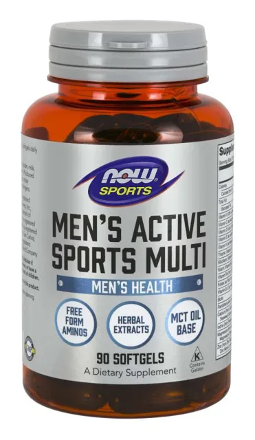 NOW Foods Multivitamín Men‘s Active Sports