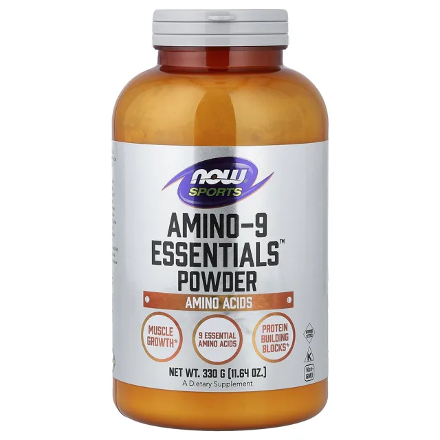 Now® Foods NOW Amino-9 Essentials, prášek, 330 g