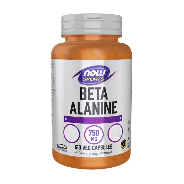 Now® Foods NOW Beta-alanin, 750 mg, 120 rostlinných kapslí