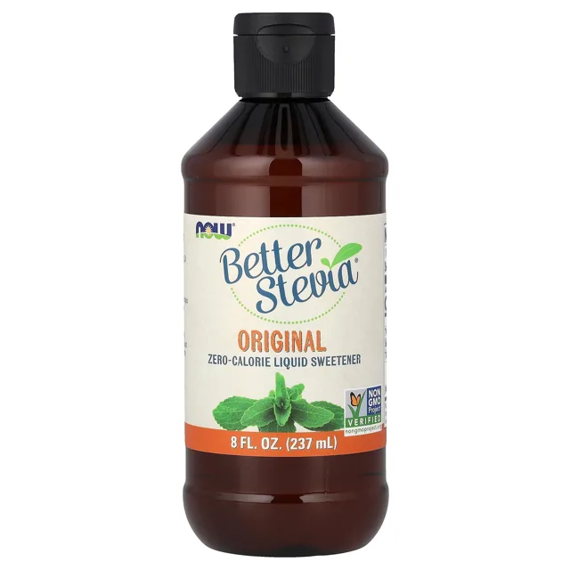 Now® Foods NOW BetterStevia tekuté sladidlo Original, 237 ml