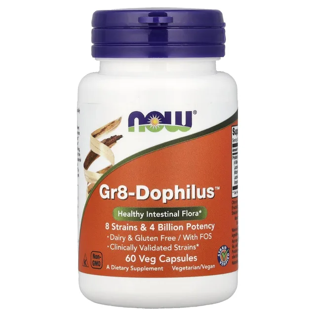 Now® Foods NOW Foods Gr8-Dophilus, 60 rostlinných kapslí
