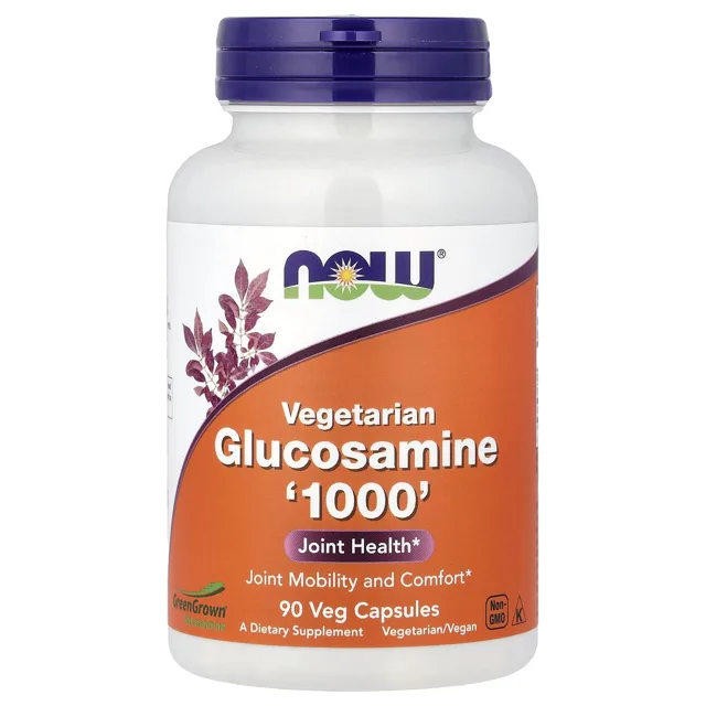Now® Foods NOW Glucosamine 1000 Vegetarian, 90 rostlinných kapslí