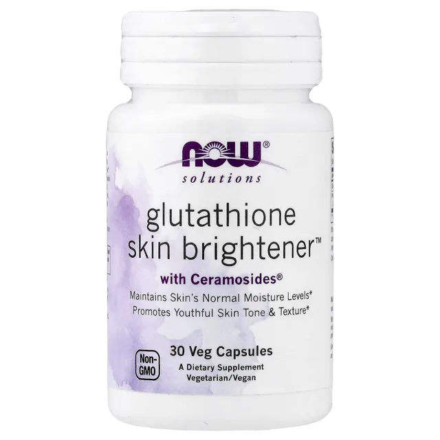 Now® Foods NOW Glutathion s Ceramosides®, 30 rostlinných kapslí