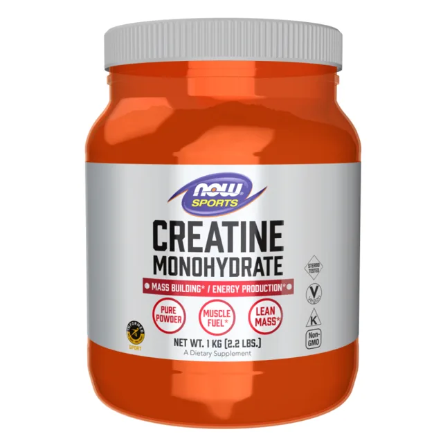 Now® Foods NOW Kreatin monohydrát, čistý prášek, 1000 g