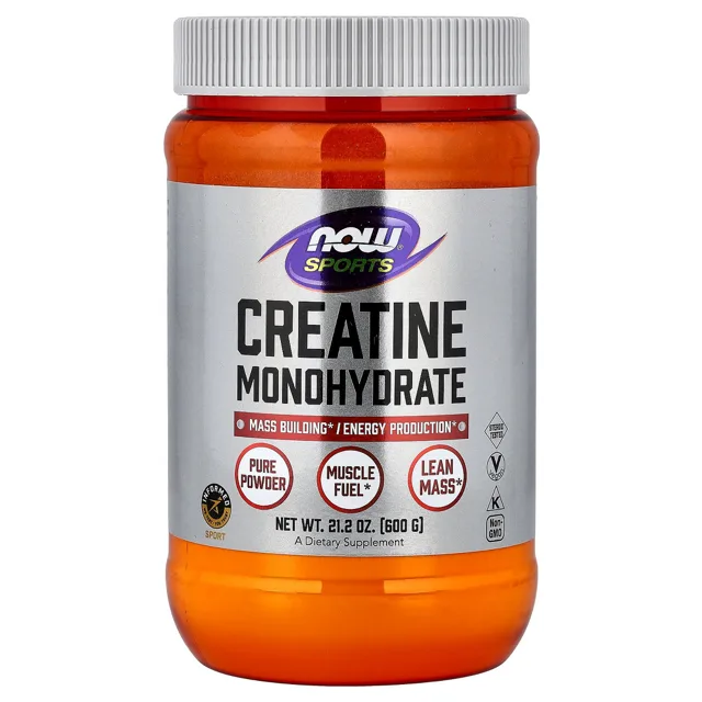 Now® Foods NOW Kreatin monohydrát, čistý prášek, 600 g
