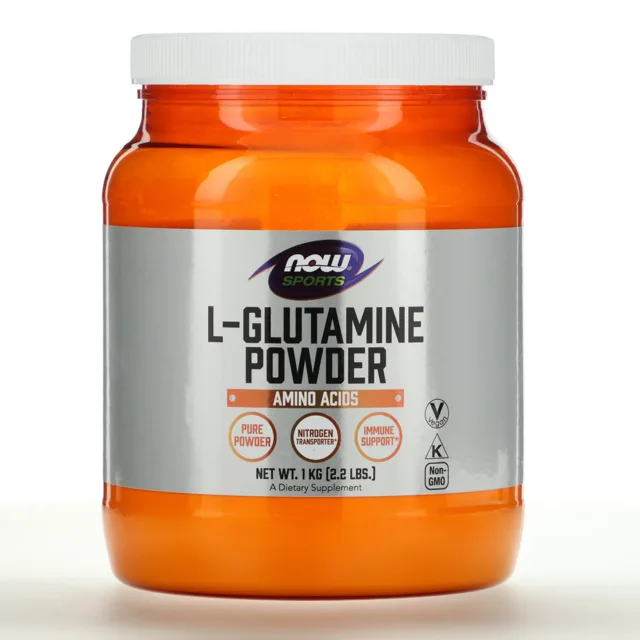 Now® Foods NOW L-glutamin, prášek, 1000 g