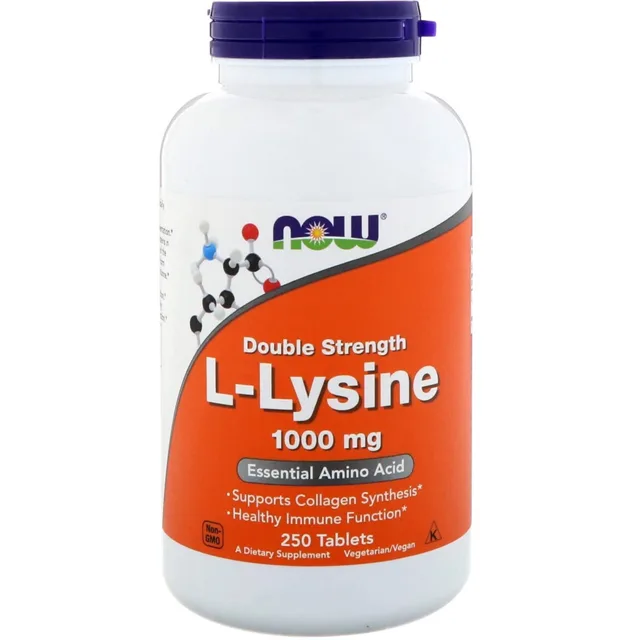 Now® Foods NOW L-lysin, 1000 mg, 250 tablet