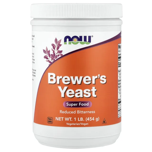 Now® Foods NOW Pivovarské kvasnice, prášek, 454 g