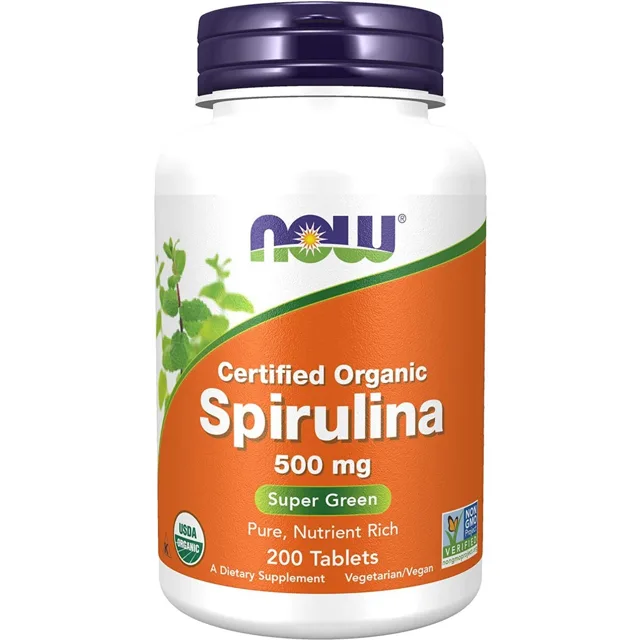 Now® Foods NOW Spirulina, 500 mg, 200 tablet