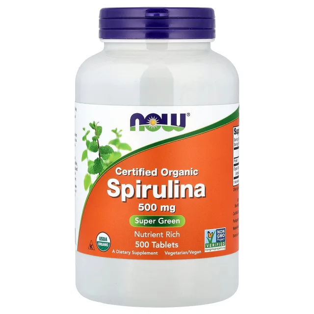 Now® Foods NOW Spirulina, 500 mg, 500 tablet