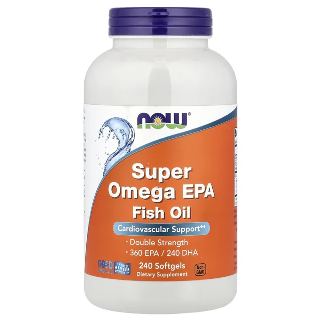 Now® Foods NOW Super Omega EPA molekulárně destilovaný, 240 softgelových kapslí
