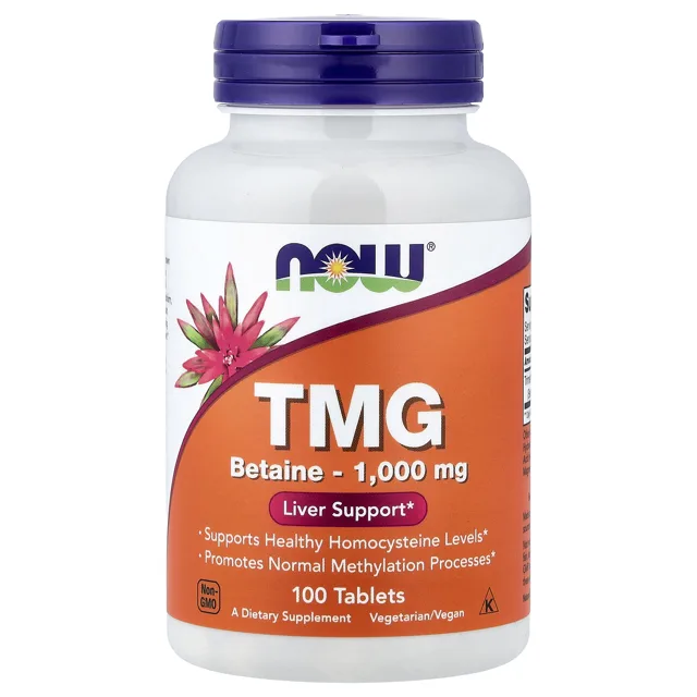 Now® Foods NOW TMG (trimethylglycin), 1000 mg, 100 tablet