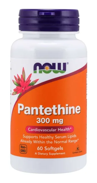 NOW Foods Panthetin 300 mg