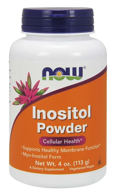 NOW Inositol (myo-inositol), čistý prášek, 113g