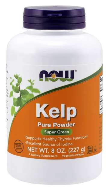 NOW Kelp Organic (organický kelp)  prášek, 227g