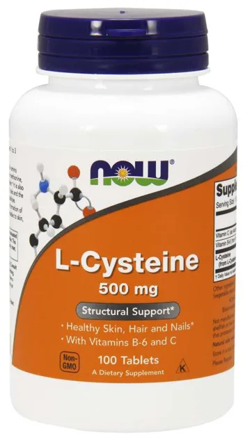 NOW L-Cysteine, 500 mg, 100 tablet