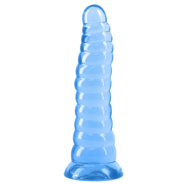 NS Novelties Gelové dildo s přísavkou Fantasia Nymph, modré 19 cm