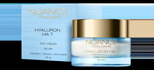 NUANCE Hyaluron HA7 Denní krém pro suchou pleť 50 ml