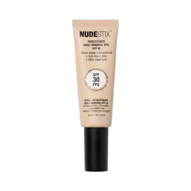 Nudestix Nudescreen Daily Mineral Veil SPF 30 – Lehký tónovaný minerální opalovací krém – HOT – 50 ml
