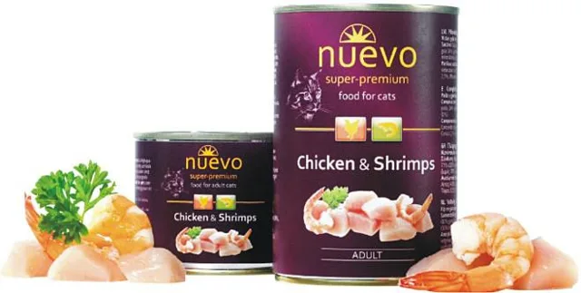 Nuevo Adult Chicken/Shrimps - 6x400g