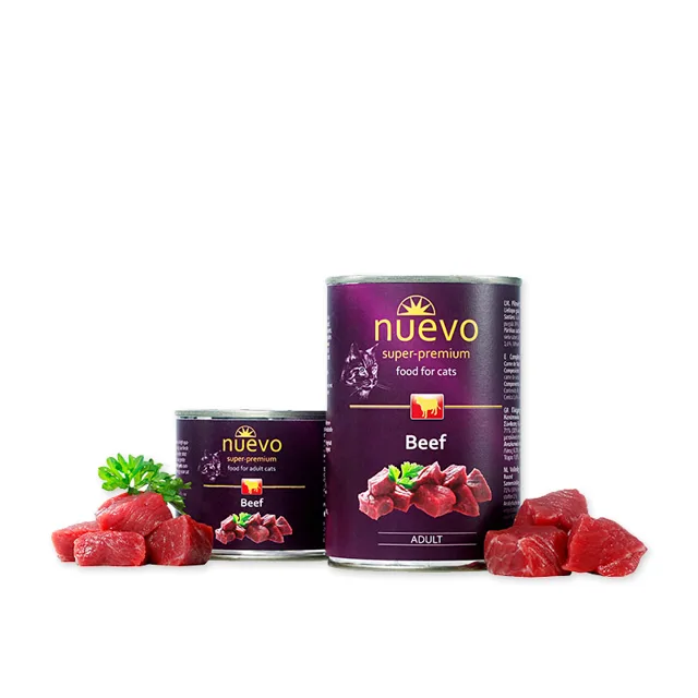 Nuevo Cat Adult Beef - 200g