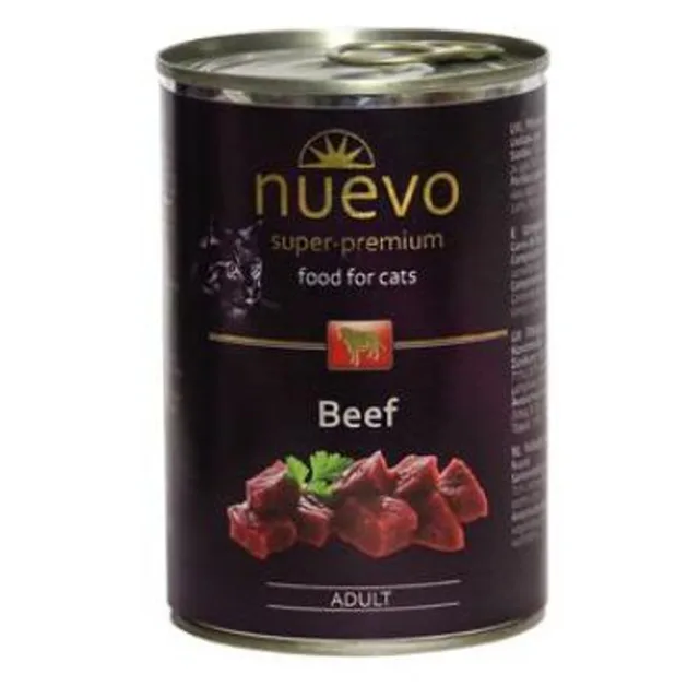 NUEVO Hovězí konzerva pro kočky 400 g