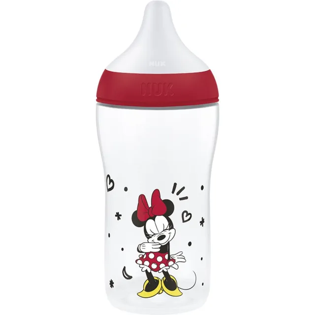 NUK Perfect Match Disney láhev s kontrolou teploty Minnie 3m+ 1 ks