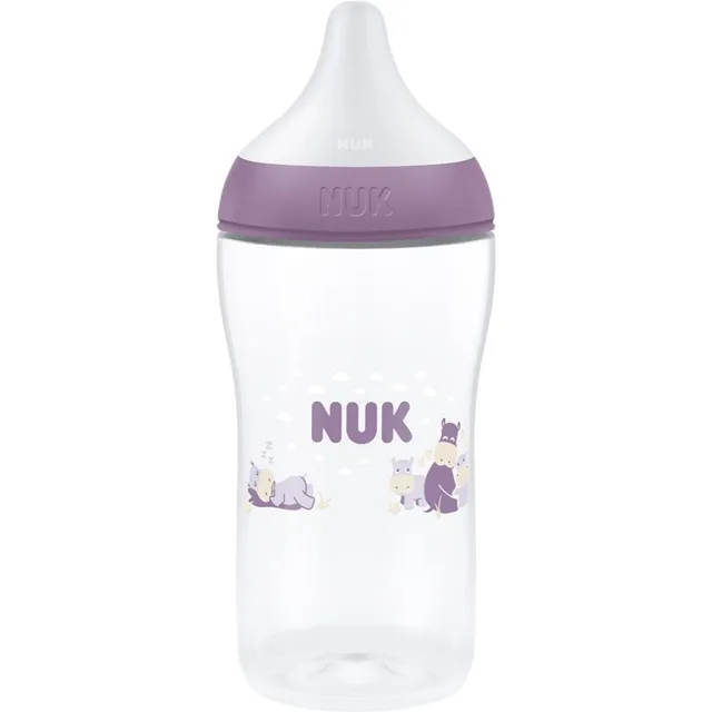 NUK Perfect Match Hippo láhev 3m+ 1 ks
