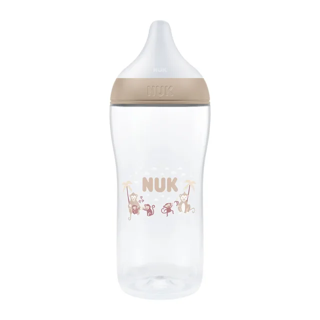 NUK Perfect Match Láhev XL 6m+ 360 ml 1 ks monkey