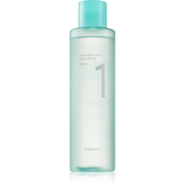 Numbuzin No. 1 Pure-Full Calming Herb Toner zklidňující pleťové tonikum pro problematickou pleť 300 ml