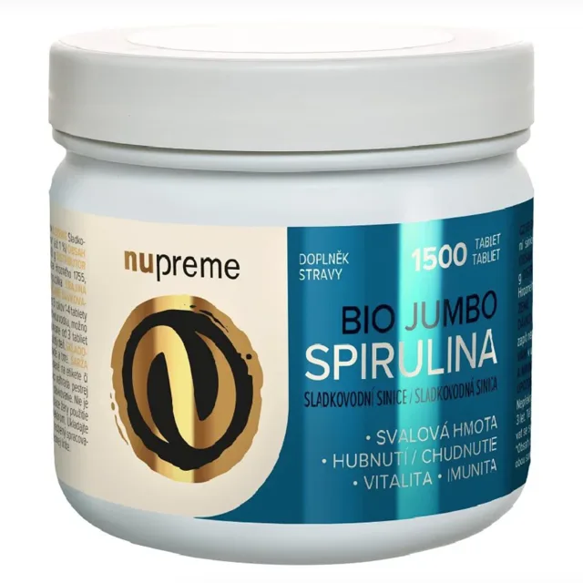 Nupreme BIO Spirulina 1500 tablet Datum spotřeby: 09/26