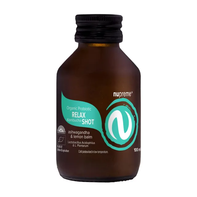 Nupreme Kombucha Relax Shot BIO 100 ml