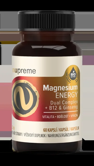 Nupreme Magnesium ENERGY 60 kapslí