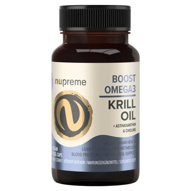 NUPREME Omega 3 Krillový olej 60 kapslí