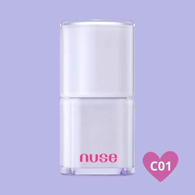 NUSE - Care Liptual Coolower Collection - Tónovací balzám na rty - C01 more lilac -  4,5 g