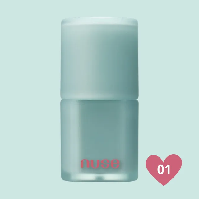 NUSE - Mousse Liptual - Pěnový tónovací balzám na rty - 01 Kitch pink -  4,5 g