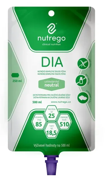 Nutrego Dia s příchutí neutral por.sol.12 x 500 ml