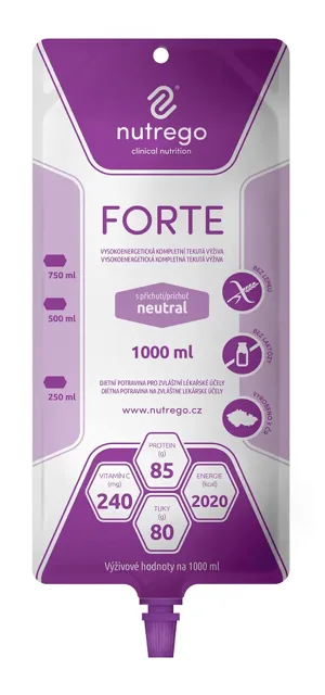 Nutrego Forte s příchutí neutral por.sol.6 x 1000 ml
