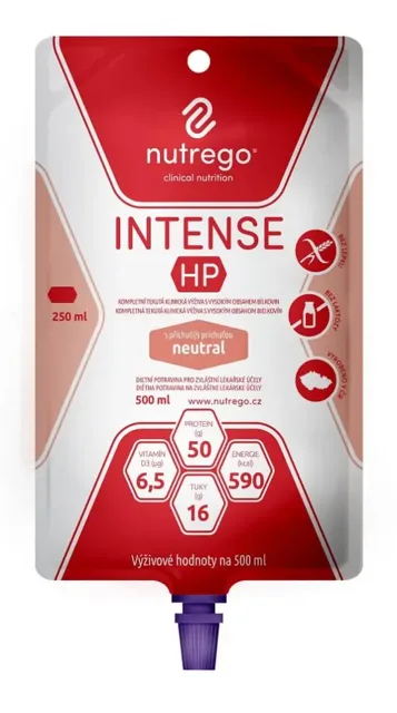 Nutrego Intense HP s příchutí neutral por.sol.12 x 500 ml