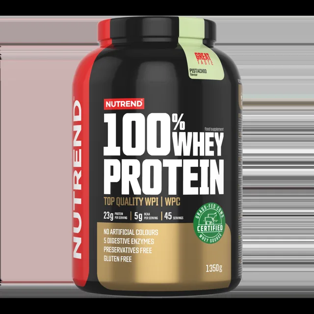 Nutrend 100% Whey Protein pistachio 1350 g